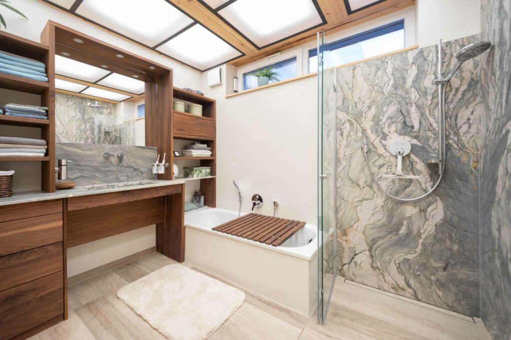 Badezimmer aus Naturstein Fusion WOW
